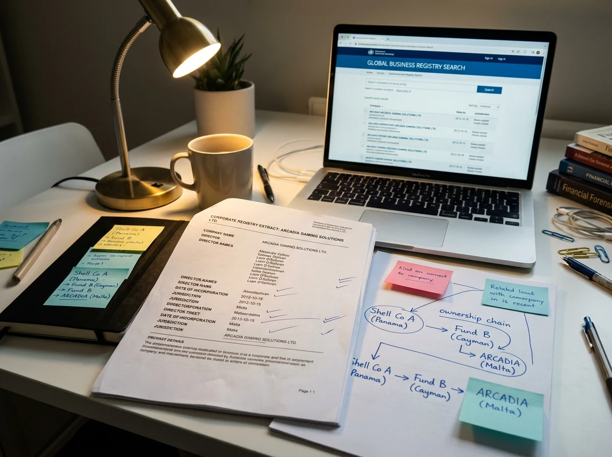 Corporate data transparency checks for online casino ownership and jurisdiction verification