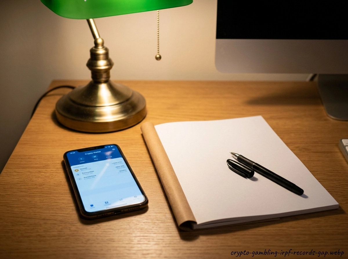 Crypto gambling creating IRPF tax documentation gap without standardised receipts