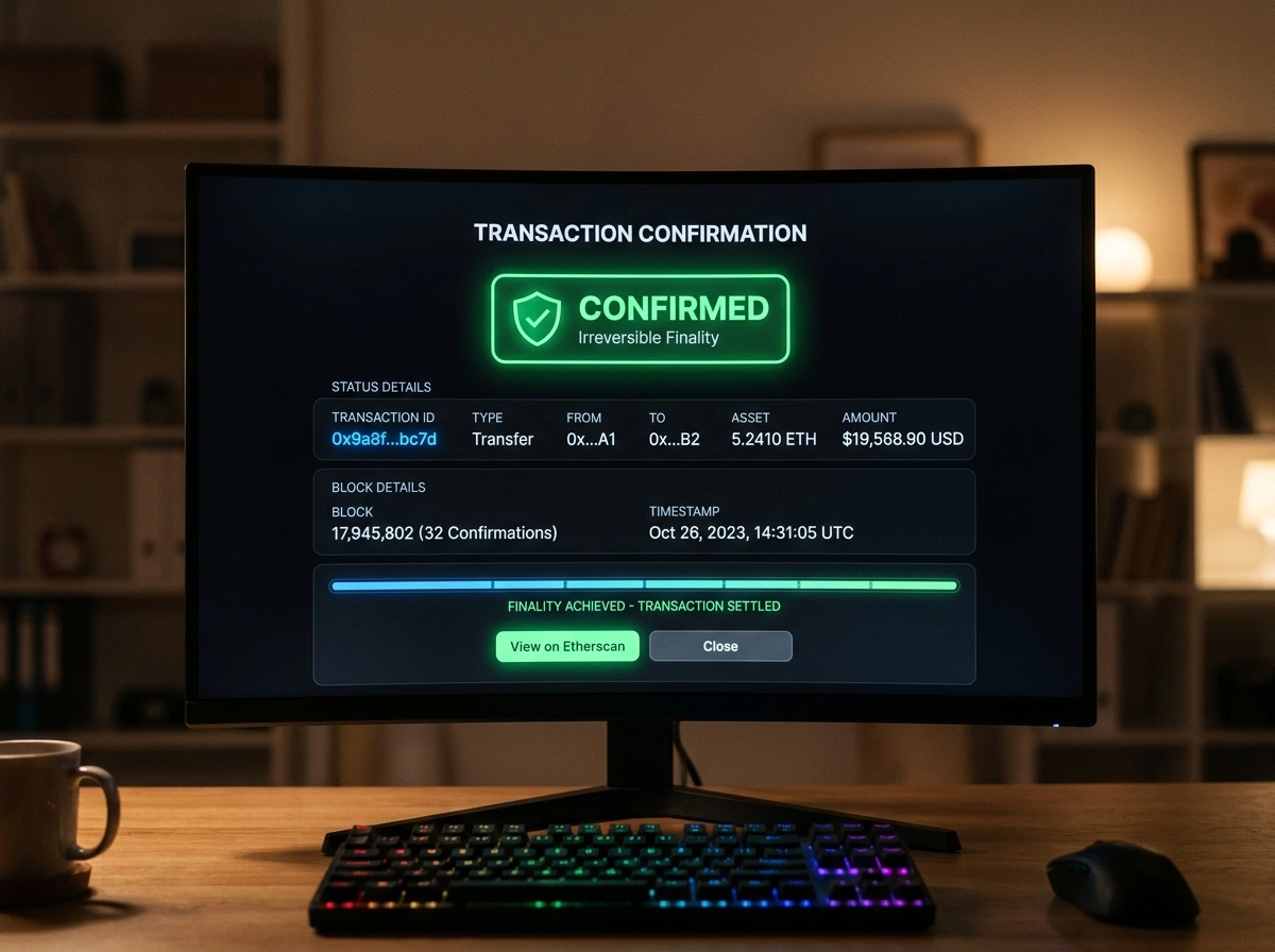 Cryptocurrency payment irreversibility risk with no chargeback protection