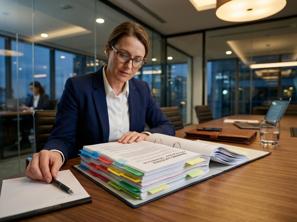 DGOJ licence application requiring extensive financial and technical documentation
