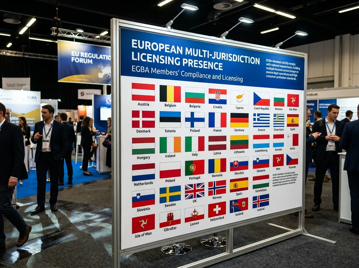 EGBA member operators holding 321 licences across 21 European countries