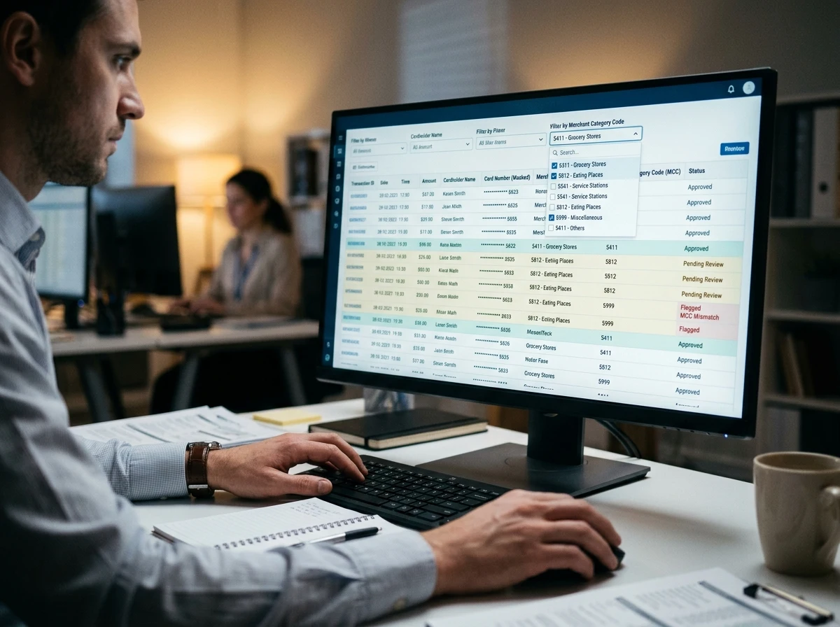 DGOJ payment monitoring using credit card transaction data to identify illegal operators