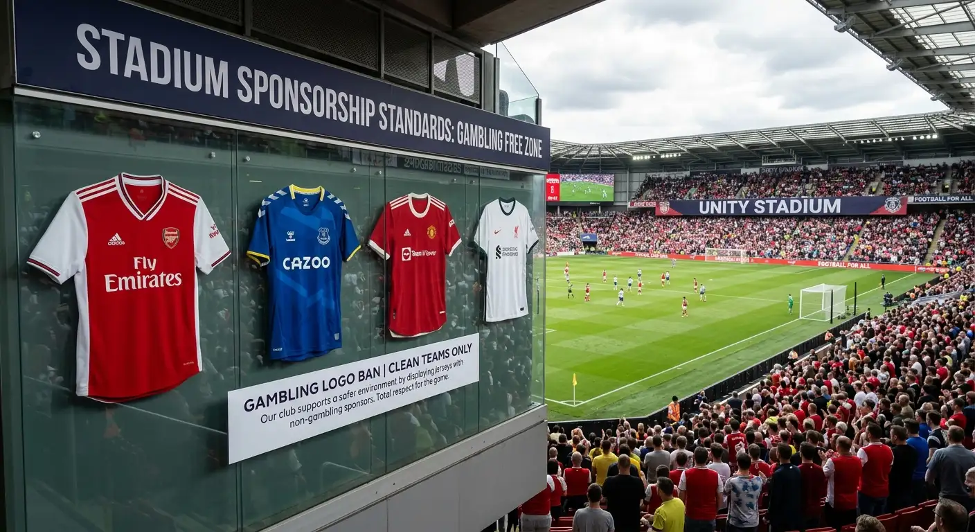 Football shirt gambling sponsorship ban removing visible branding from Spanish sport