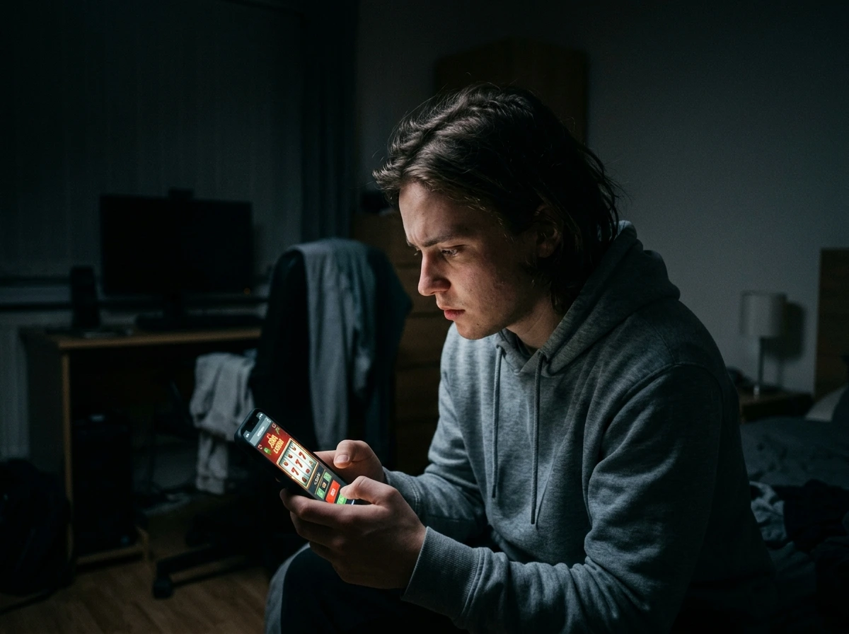 Young player aged 18-24 exposed to illegal gambling through digital channels
